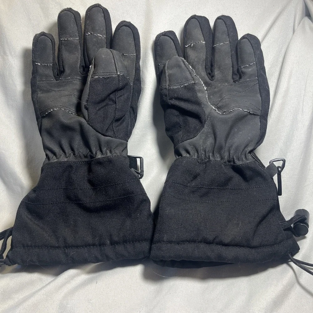 GORE-TEX  Dakine Ski Gloves, Sz Big Kid 7-12 Black.Gently Used, Waterproof, Warm